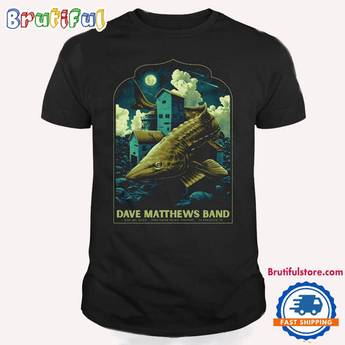 Dave Matthews Band Pine Knob Music Theatre Clarkston MI June 26 2024 Concert T Shirt