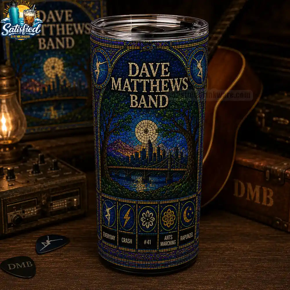 Dave Matthews Band Stainless With Handle Tumbler