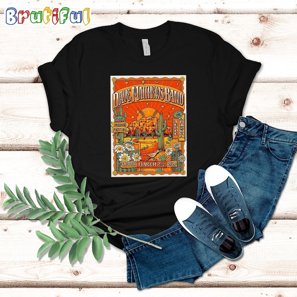 Dave Matthews Band Tempe Beach Park 2024 T Shirt