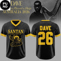 Dave The Boy Who Played the Harp Tour 2026 Football Jersey