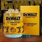 DeWalt 102nd Anniversary Commemorative Whiskey Glass