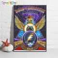 Dead And Company Forever 2024 Tour At Sphere In Las Vegas Poster Canvas Art