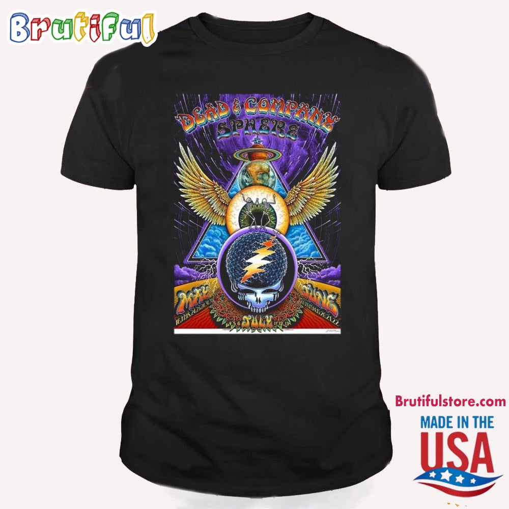 Dead And Company Forever 2024 Tour At Sphere In Las Vegas T Shirt