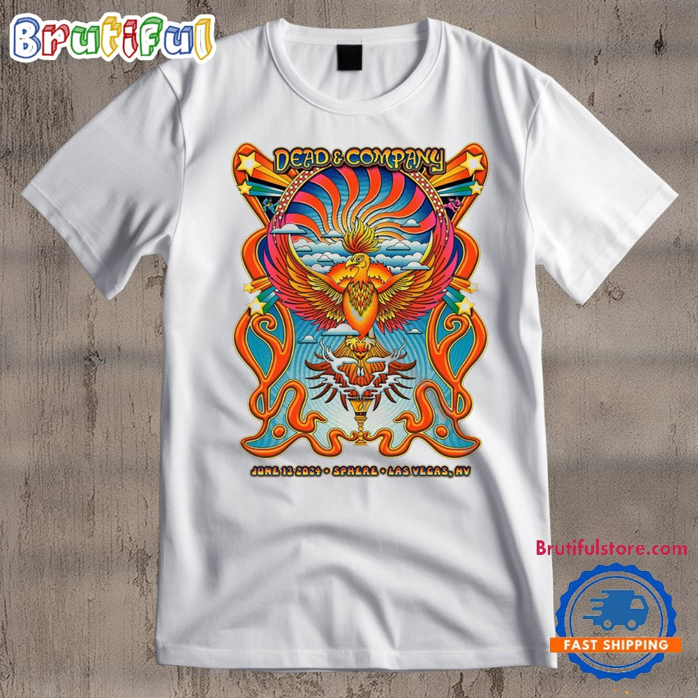 Dead And Company June 2024 Las Vegas Sphere NV T Shirt