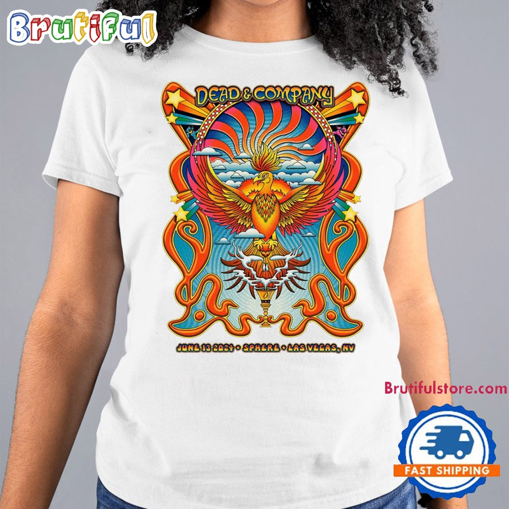 Dead And Company June 2024 Las Vegas Sphere NV T Shirt