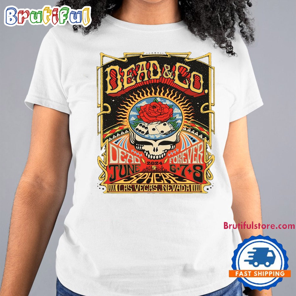 Dead And Company June 6-8 2024 Lasvegas Nevada T Shirt