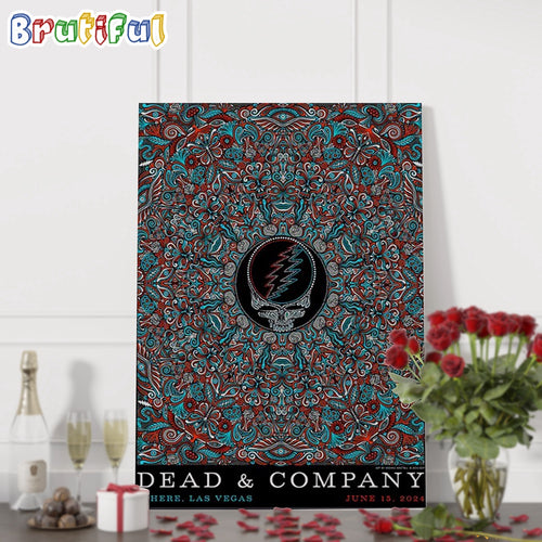 Dead & Company At Sphere In Las Vegas NV On June 15 2024 Wall Art Poster Canvas
