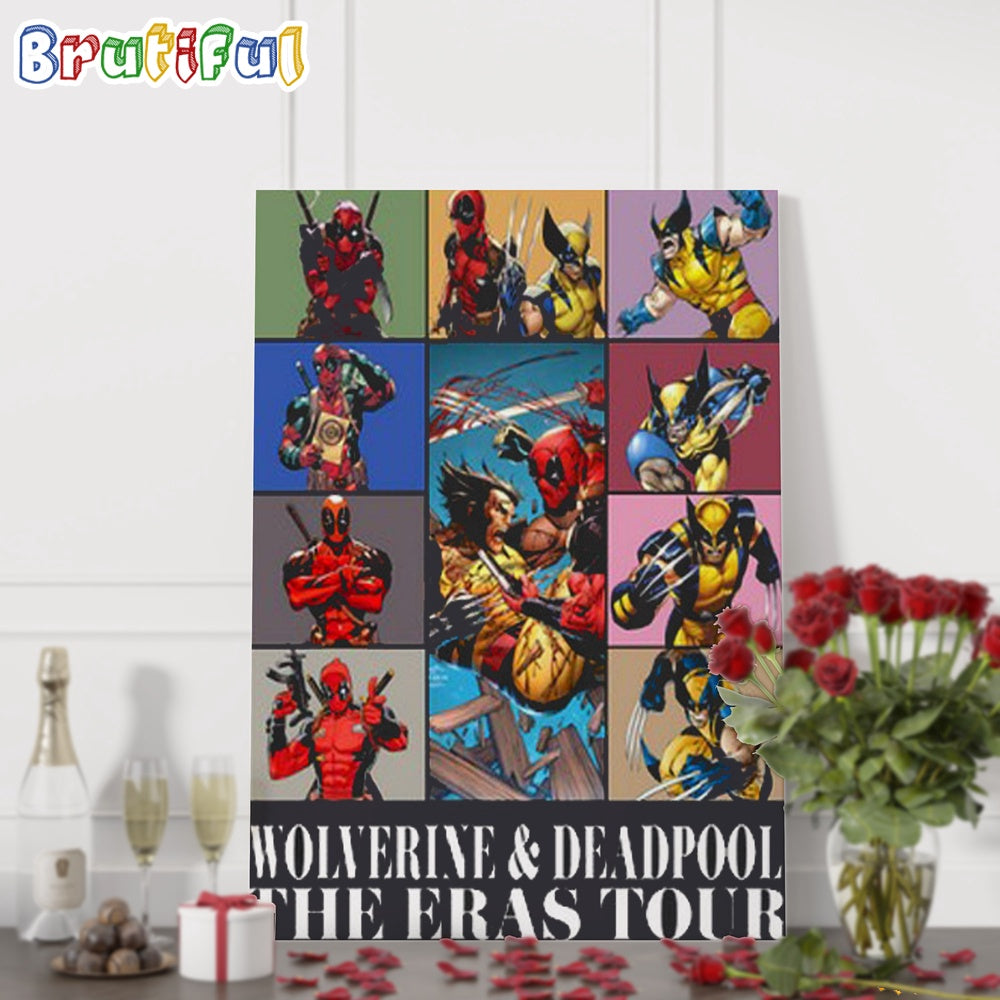 Dead Pool The Eras Tour 2024 Wall Art Poster Canvas
