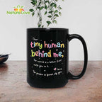 Dear Tiny Humans Behind Me The World Is Better Place Mug Teacher Gift
