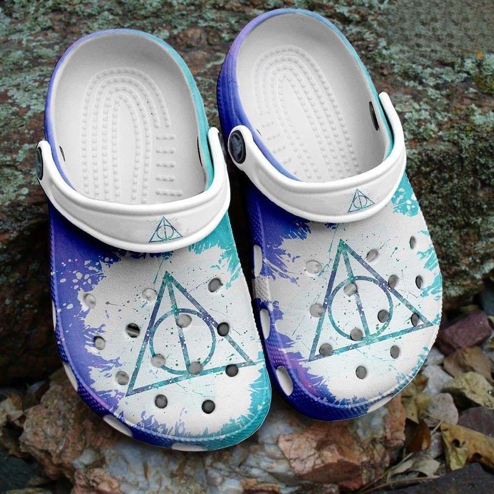 Deathly Hallows Emblem Harry Potter Crocs