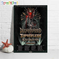 Decapitated And Septicflesh Kataklysm Allegaeon Tour 2024 Poster Canvas