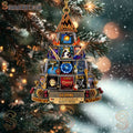 Def Leppard Leppard Iconic Album Covers Tiered Personalized Christmas Ornament