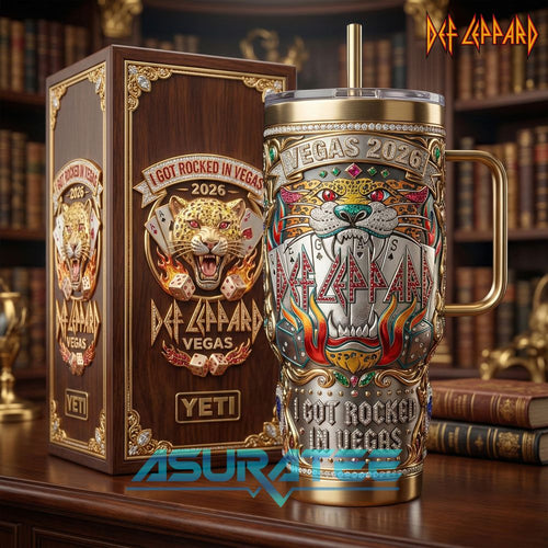 Def Leppard Vegas 2026 Limited Edition YETI Tumbler
