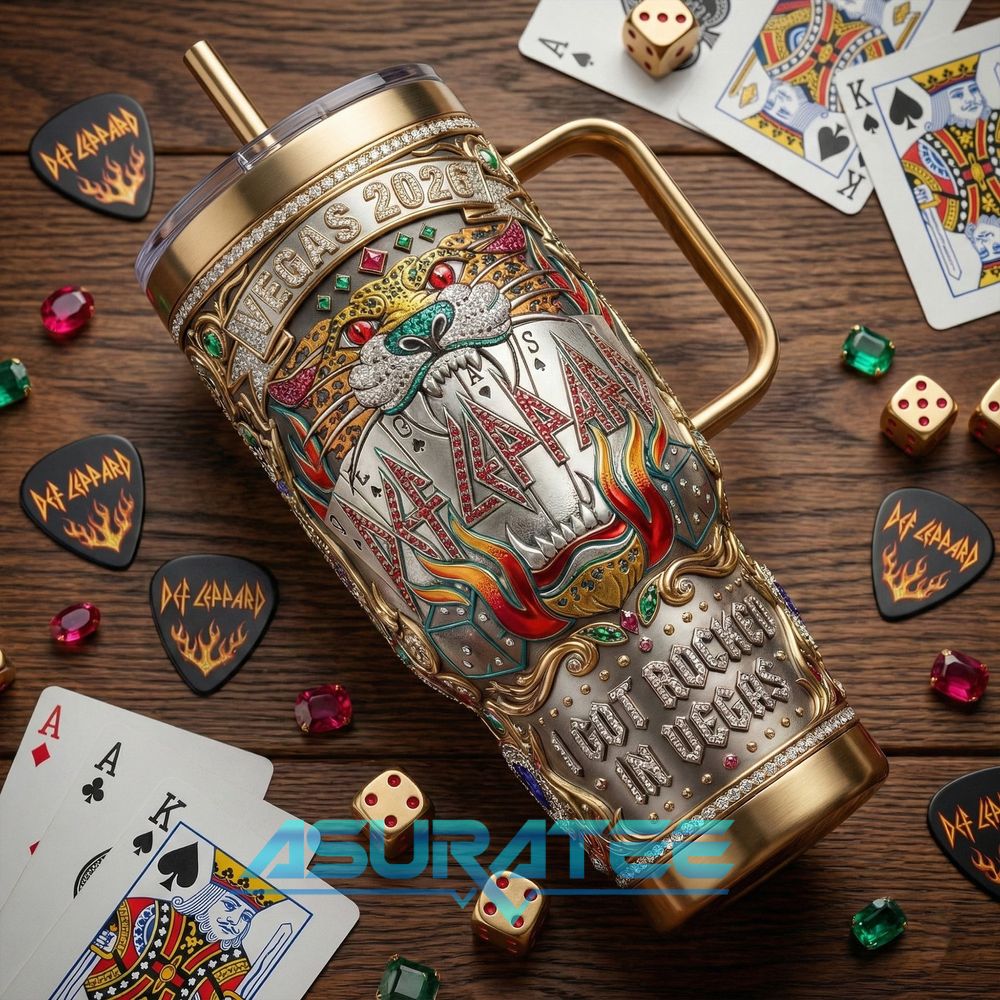 Def Leppard Vegas 2026 Limited Edition YETI Tumbler