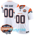 Denver Broncos 2025 AFC West Division Champions Limited Custom Jersey
