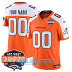 Denver Broncos 2025 AFC West Division Champions Limited Custom Jersey