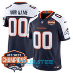 Denver Broncos 2025 AFC West Division Champions Limited Custom Jersey