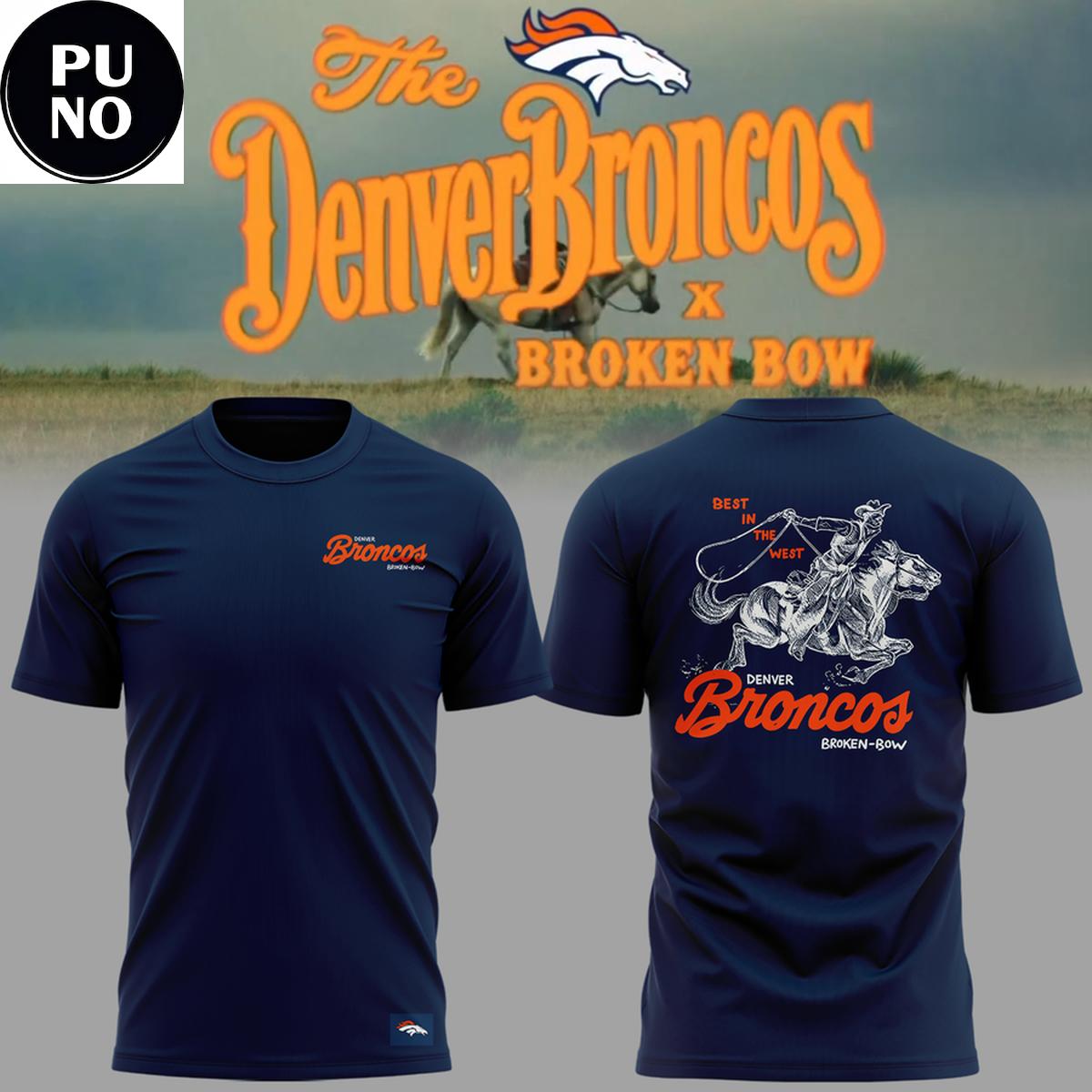 Denver Broncos 2026 Broken Bow Hoodie T-Shirt