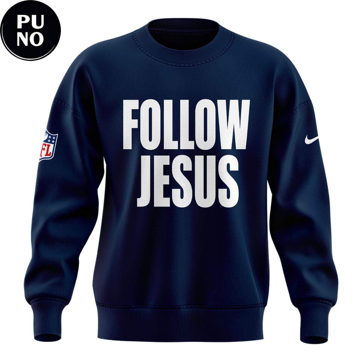 Denver Broncos 2026 Follow Jesus Hoodie T-Shirt