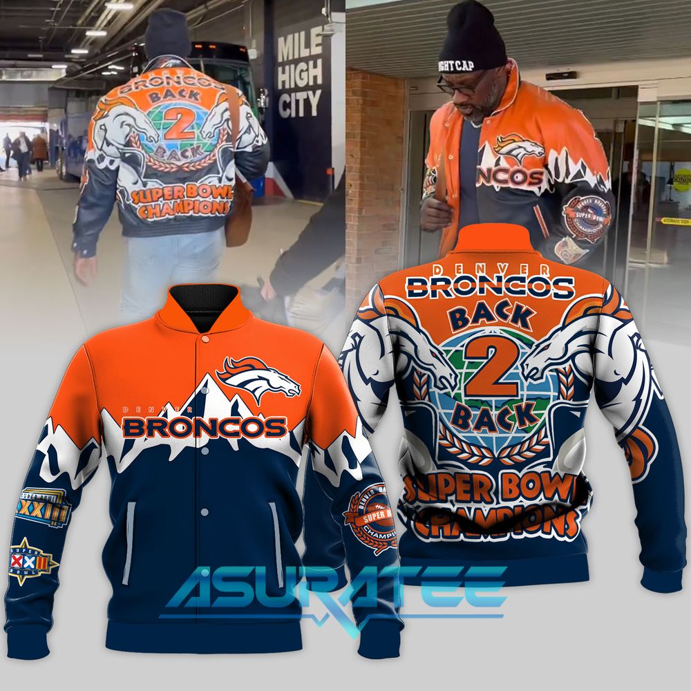 Denver Broncos “Back 2 Back” Super Bowl Champions Limited Edition Jacket