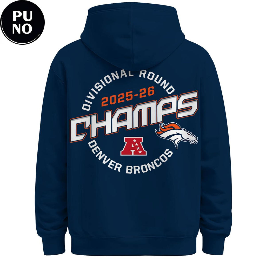 Denver Broncos Divisional Round Champions 2025-26 Hoodie Shirt
