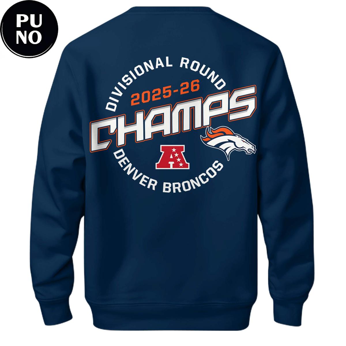Denver Broncos Divisional Round Champions 2025-26 Hoodie Shirt