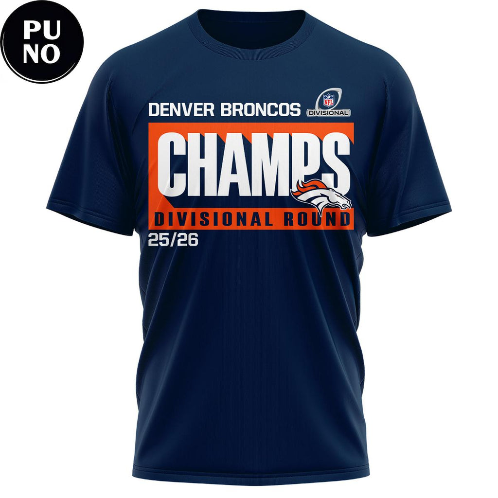 Denver Broncos Divisional Round Champions 2025-26 Hoodie Shirt