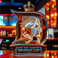Denver Broncos NFL New 2025 Whiskey Bottle