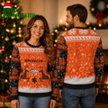 Denver Broncos Reindeer Football Ugly Christmas Sweater