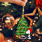 Denver Broncos Snoopy Peanuts Custom Christmas Ornament Xmas Tree Decorations