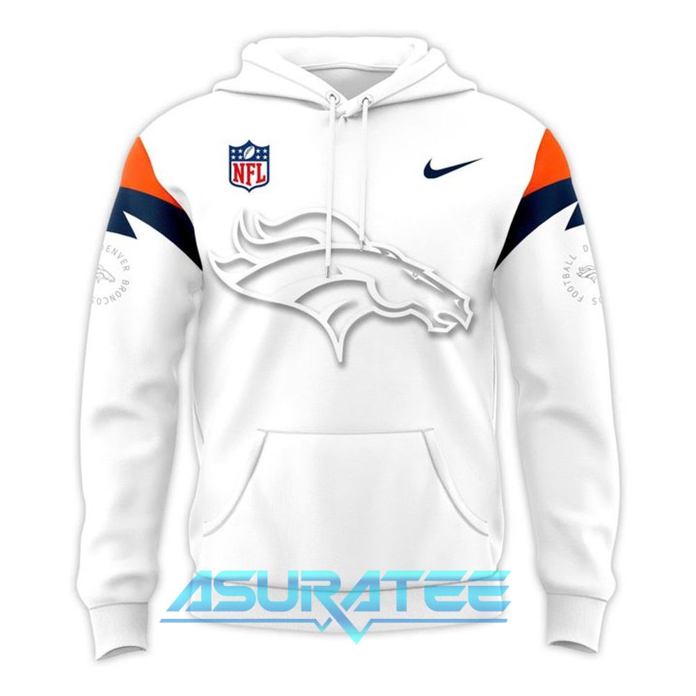 Denver Broncos Winter Whiteout Week Limited Edition Hoodie Set