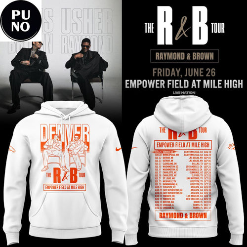Denver Broncos x The R&B Tour 2026 Hoodie T-Shirt