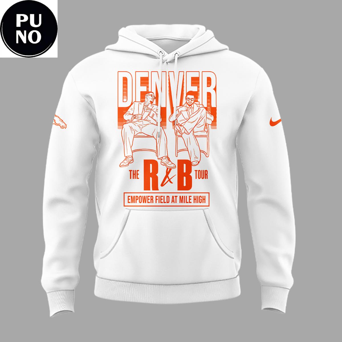 Denver Broncos x The R&B Tour 2026 Hoodie T-Shirt