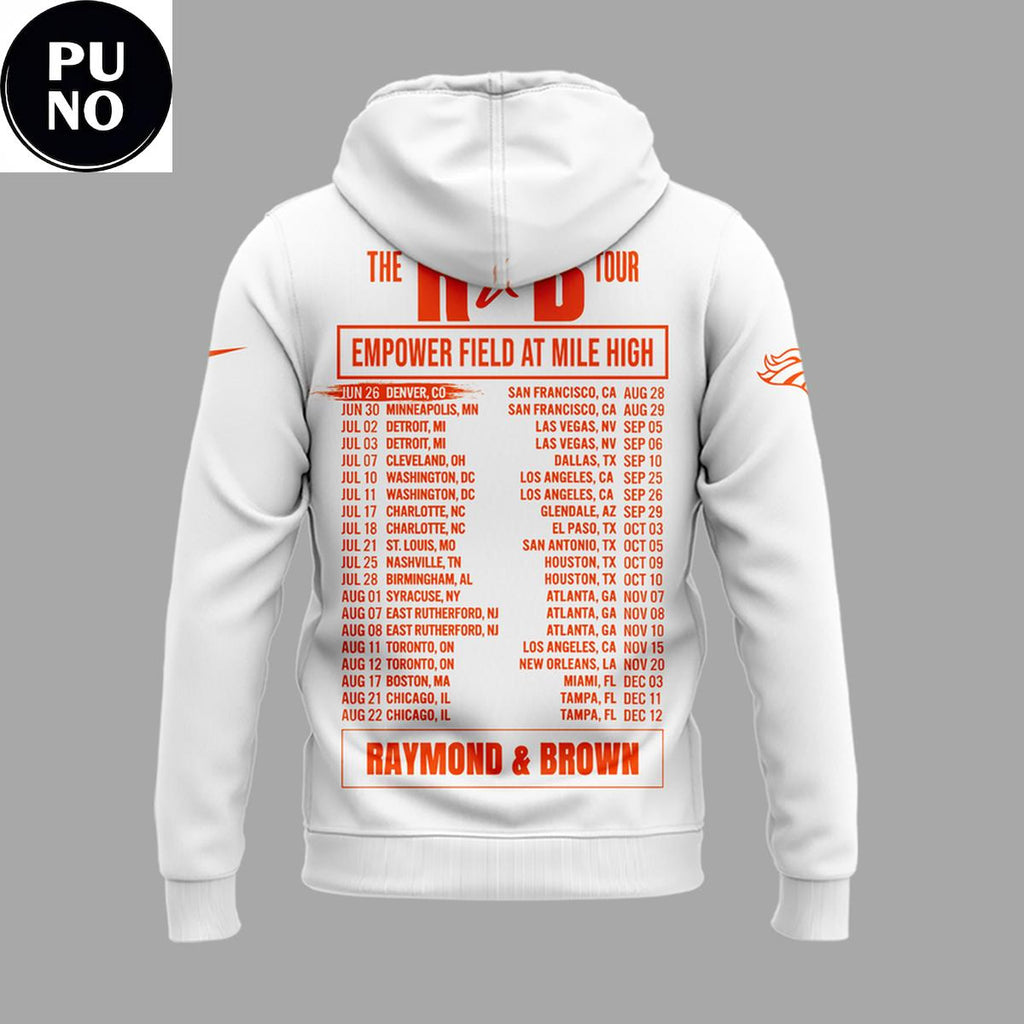 Denver Broncos x The R&B Tour 2026 Hoodie T-Shirt