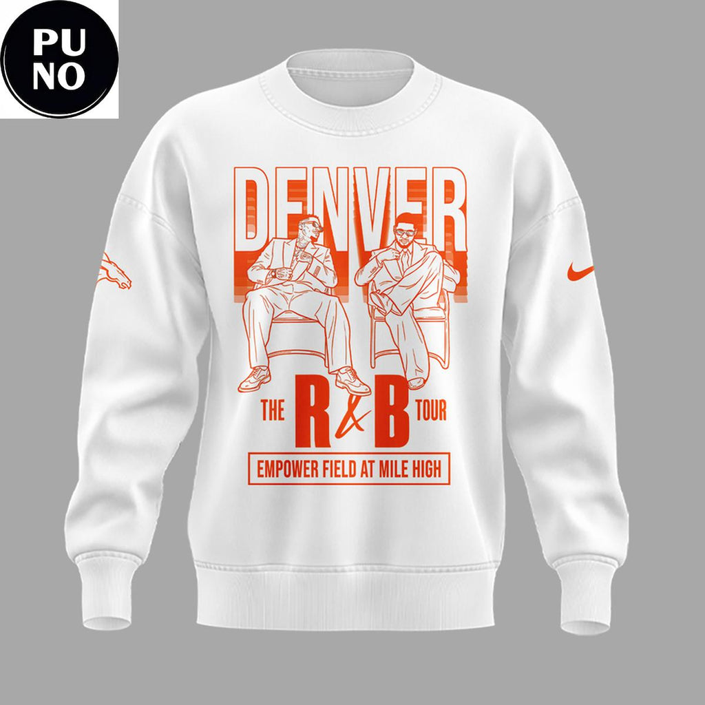 Denver Broncos x The R&B Tour 2026 Hoodie T-Shirt