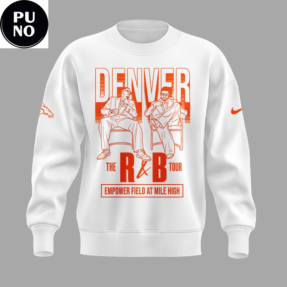 Denver Broncos x The R&B Tour 2026 Hoodie T-Shirt