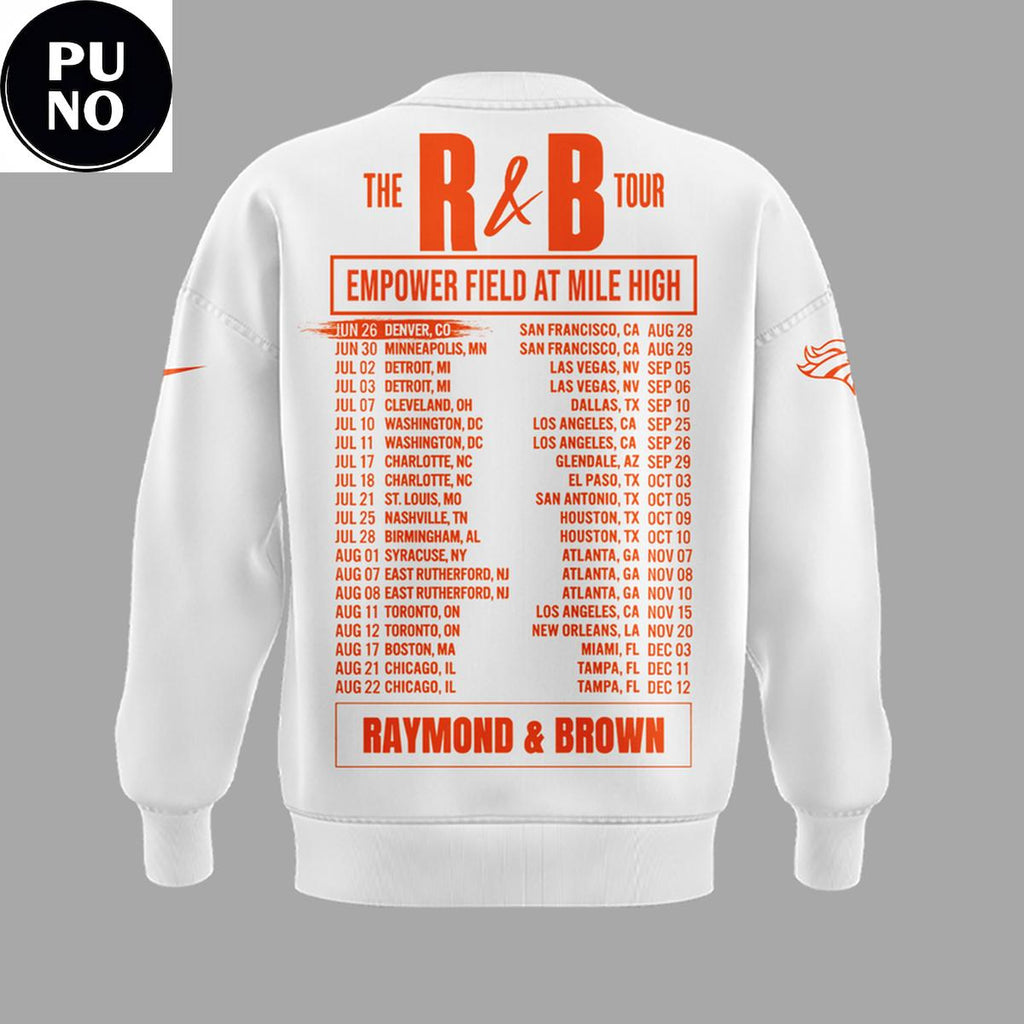 Denver Broncos x The R&B Tour 2026 Hoodie T-Shirt