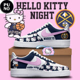 Denver Nuggets x Hello Kitty Night 2026 Personalized Air Force 1 Shoes