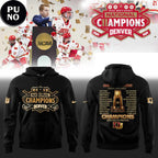 Denver Pioneers 2026 NCAA National Champions Locker Room Hoodie T-Shirt