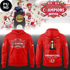 Denver Pioneers 2026 NCAA National Champions Locker Room Hoodie T-Shirt