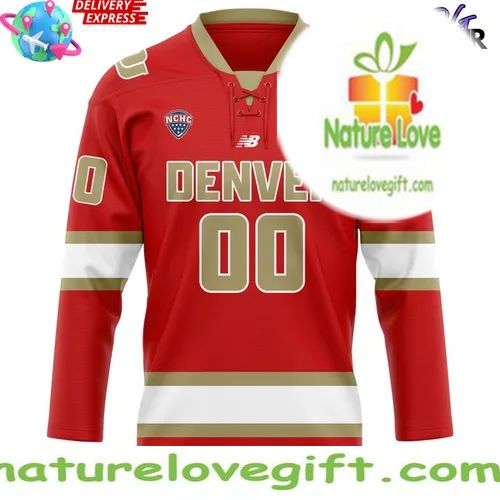 2026 Denver Pioneers Frozen Four Hockey Jersey NCAA