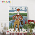 Descendents Pioneer Square Portland Oregon August 10 2024 Wall Art Poster Canvas