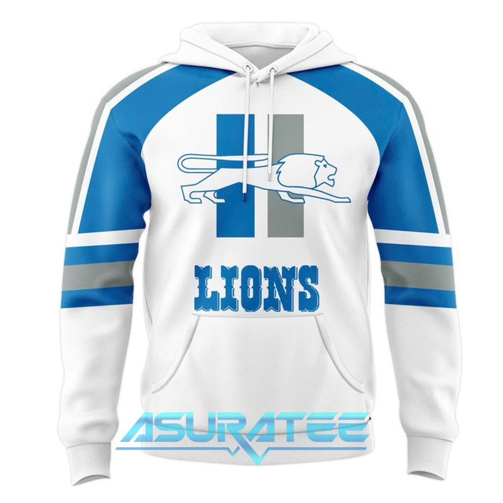 Detroit Lions 1961 Logo Limited Edition Hoodie