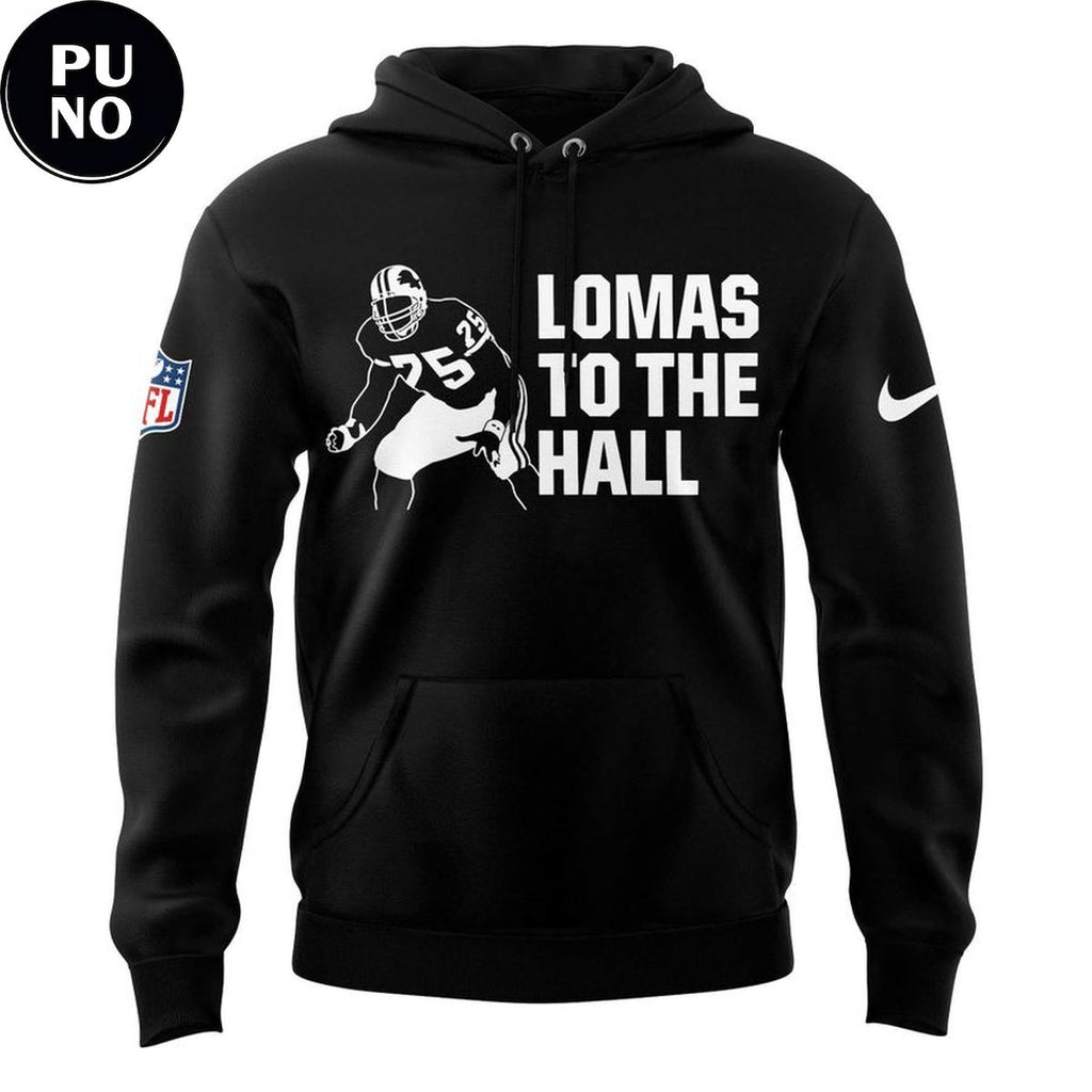 Detroit Lions 2026 Tribute Lomas to the Hall Hoodie T-Shirt