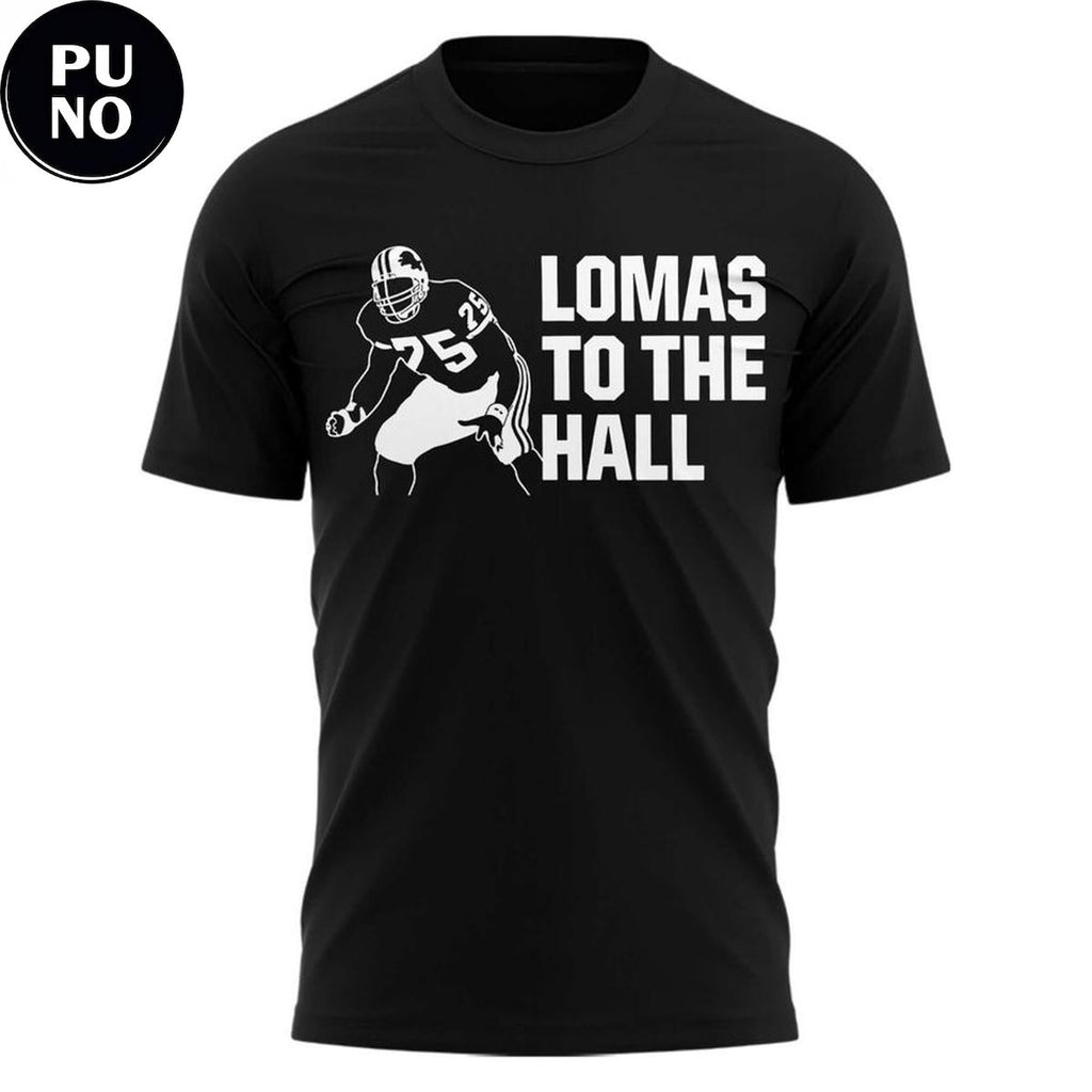 Detroit Lions 2026 Tribute Lomas to the Hall Hoodie T-Shirt