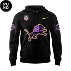Detroit Lions Purple Heart Tribute Day 2026 Hoodie