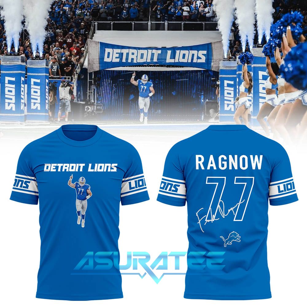 Detroit Lions Ragnow Is Back Limited Edition Shirt