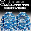 Detroit Lions Salute to Service 2026 Camo Hoodie T-Shirt