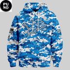 Detroit Lions Salute to Service 2026 Camo Hoodie T-Shirt