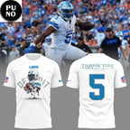 Detroit Lions Thank You David Montgomery 2026 Hoodie T-Shirt